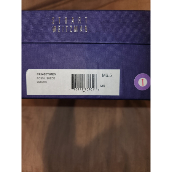 Stuart Weitzmen FringeTimes Booties - New With Box - Picture 11 of 12